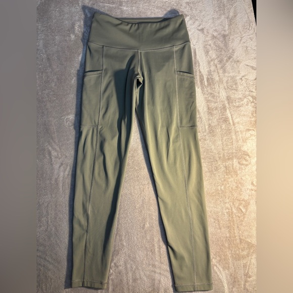 Banana Republic Pants - Banana Republic Olive Green High-Waist Pocket Leggings